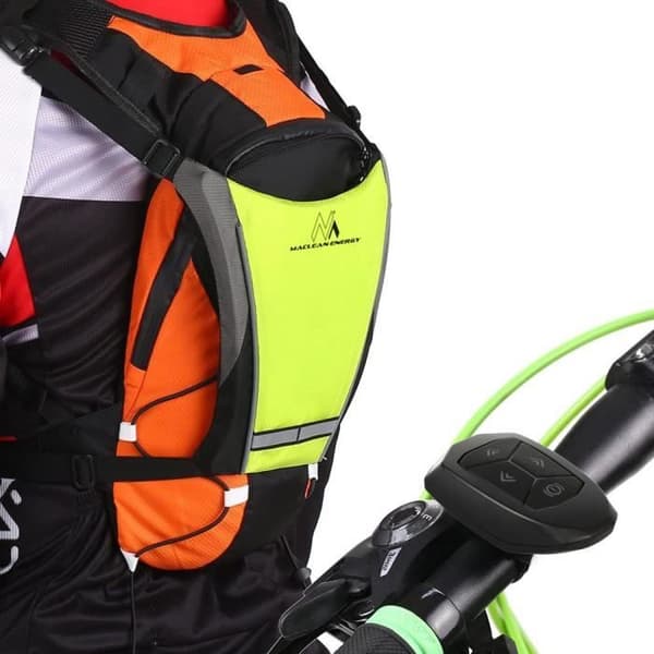 LED-väst - Maclean - MCE420 - Fjärrkontroll - Vattentät IPX2 - Multisport