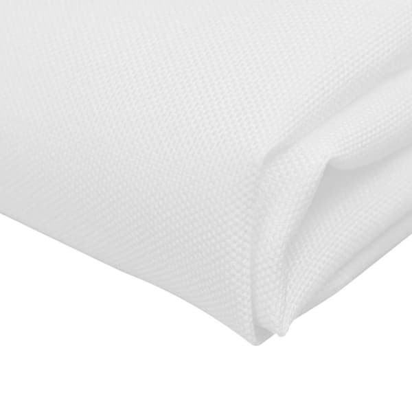 vidaXL 50 Middagsservietter Hvid 50 x 50 cm//