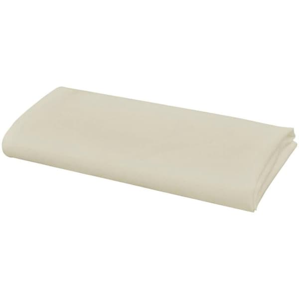vidaXL middagsservietter 100 stk. cremefarvet 50x50 cm