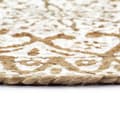 Miniatyrbild 4 av 4: vidaXL Bordstabletter 4 st vit 38 cm rund jute