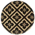 Miniatyrbild 3 av 4: vidaXL Bordstabletter 4 st svart 38 cm rund jute