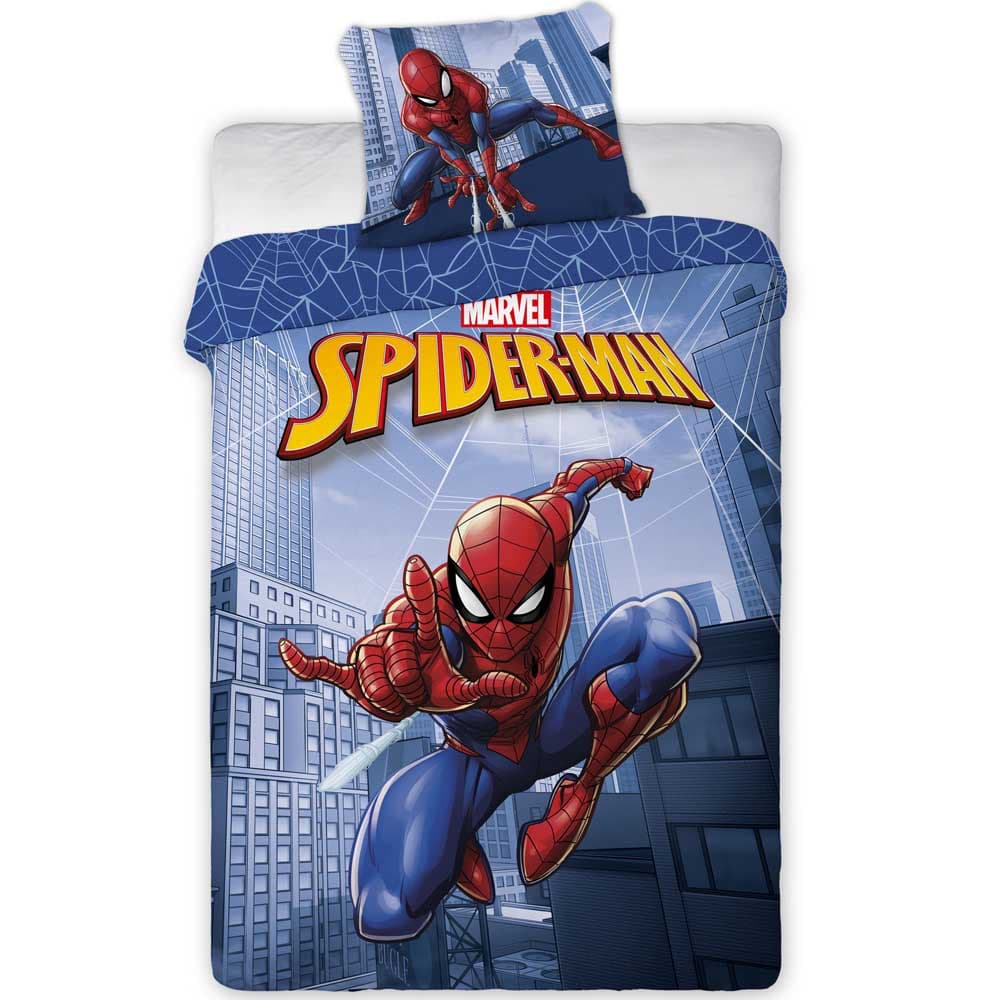 Spider Man sengetøj 140x200