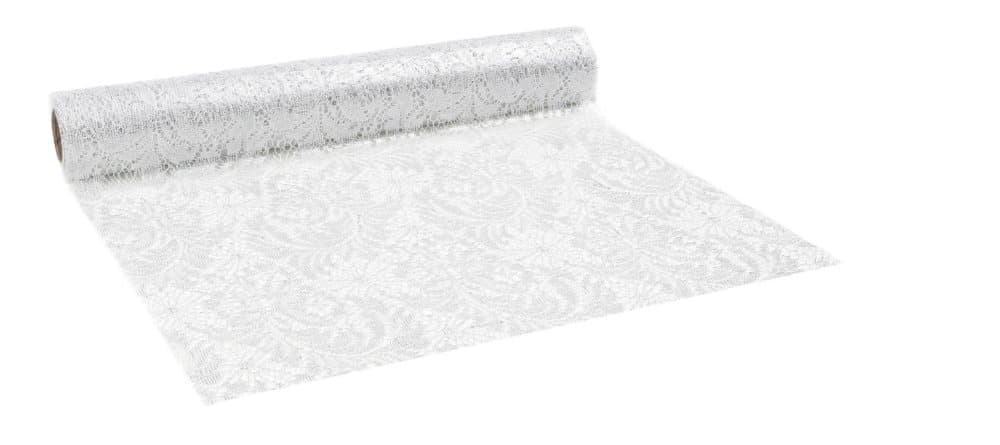Bordslöpare Florence deluxe Silver 5 M x 28 cm