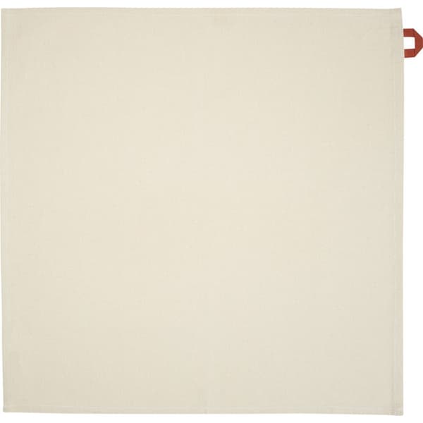 Alora Recycled Cotton Tea Towel Natural/Brick One Size