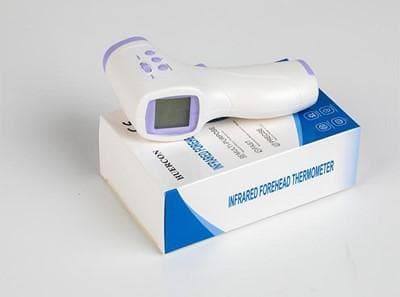 Infraröd termometer med LCD display 4-pack