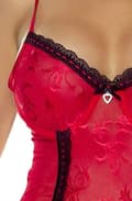 Miniatyrbillede 5 af 10: Solo Una Noche Chemise Red