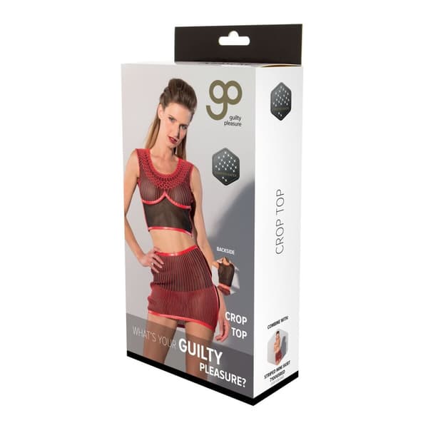 Alusvaatesetti Guilty Pleasure Punainen (XL)
