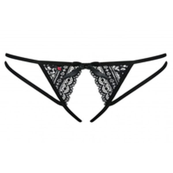 Pikkuhousut Obsessive Picantina L/XL Musta