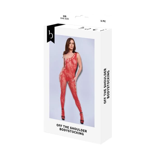 Kvinde Buksedragt Baci Lingerie Bodystocking (Onesize)