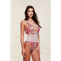 Miniatyrbillede 2 af 6: Body Baci Lingerie Floral & Lace Hvid Multifarvet M/L