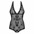 Miniatyrbillede 1 af 6: Body Obsessive Fiorenta teddy Sort L/XL