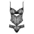 Miniatyrbillede 4 af 6: Blonde Bodysuit Alluria Obsessive Alluria Sort S/M