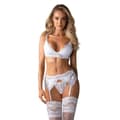 Miniatyrbillede 1 af 5: Blonde Undertøj Sæt Obsessive 810-SEG-2 S/M