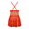 Miniatyrbillede 5 af 5: Babydoll Obsessive 838-BAB-3 Rød L/XL