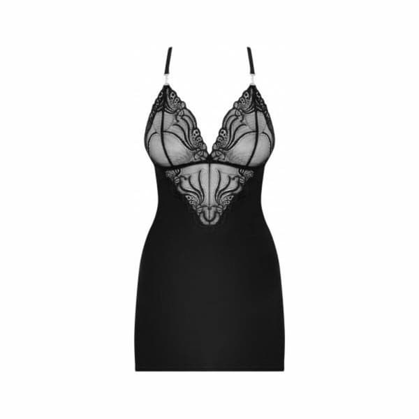 Babydoll Obsessive 828-CHE-1 L/XL L/XL Sort