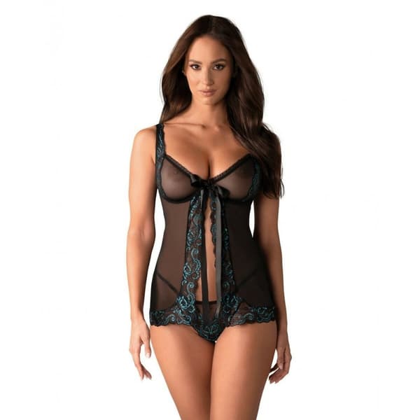 Amanta Babydoll Og G-Streng L/XL Obsessive 6652