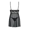 Miniatyrbillede 5 af 6: Idillia Babydoll Og Trusser Obsessive Idillia babydoll Sort XXL/XXXL