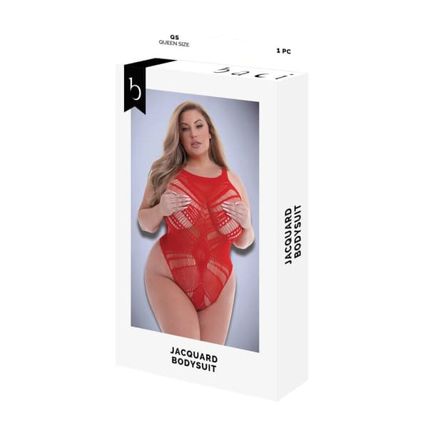 Body Baci Lingerie Rød Queen size