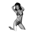 Miniatyrbillede 1 af 3: Body Chilirose Sort L/XL