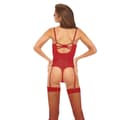 Miniatyrbillede 3 af 3: Body Bombshell Boudoir Rød M