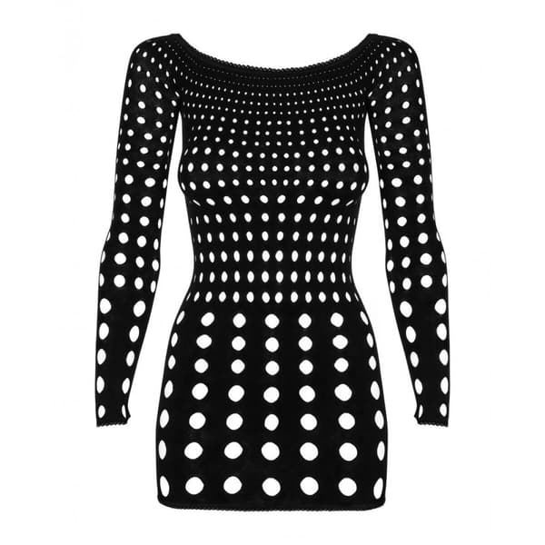 Kjole Obsessive ROCKER Svart S/M/L