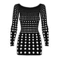 Miniatyrbilde 1 av 4: Kjole Obsessive ROCKER  Svart S/M/L