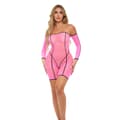 Miniatyrbillede 1 af 2: Kjole Pink Lipstick Pink (Onesize)