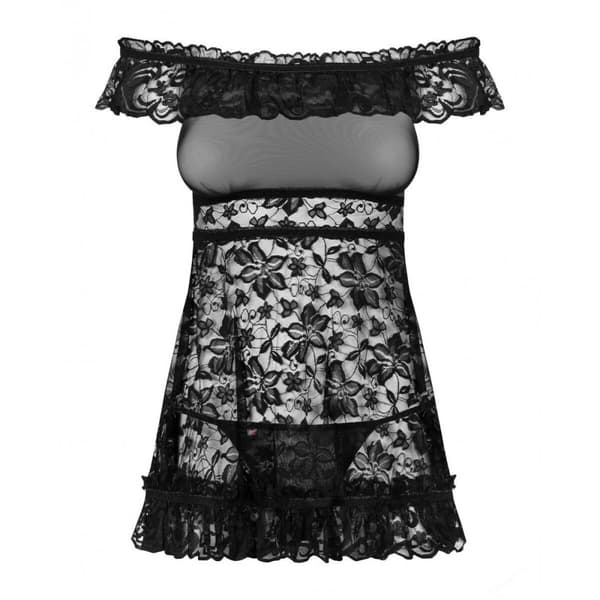 Dukke Obsessive Flores Svart S/M