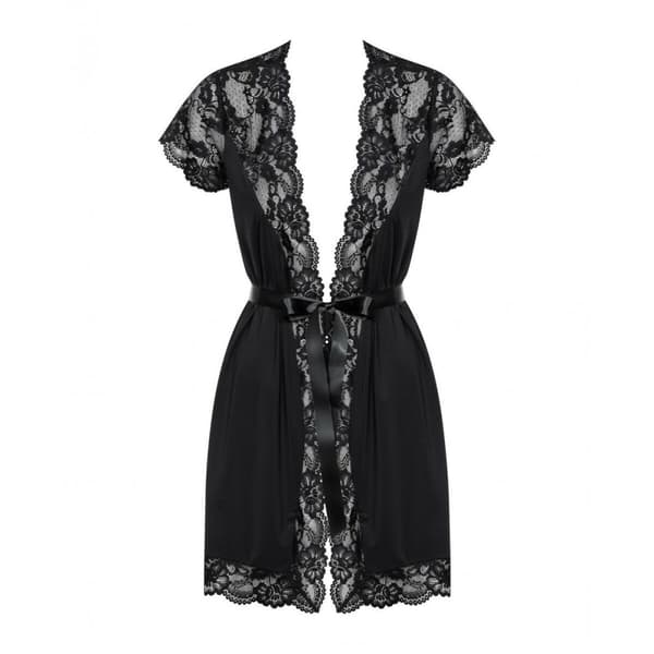 Kappe Obsessive PEIGNOIR Svart L/XL