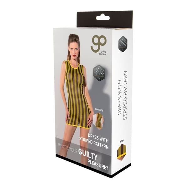 Klänning Guilty Pleasure Gul (XL)