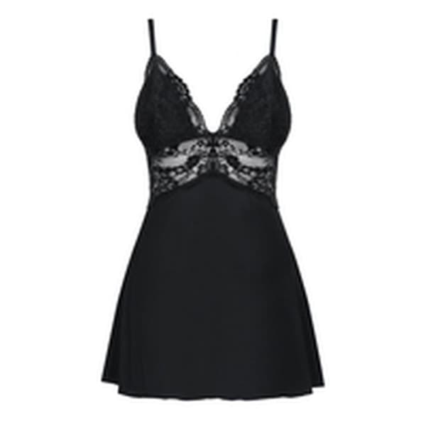 Babydoll Obsessive 810-BAB-1 S/M Svart S/M