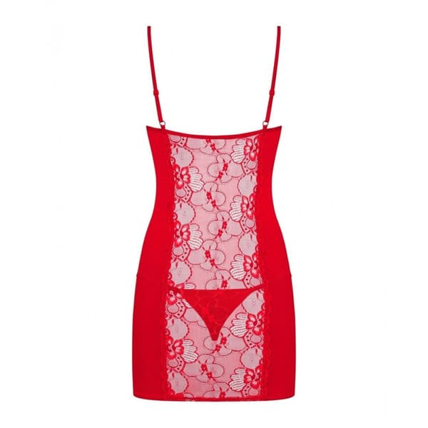 Babydoll Obsessive Heartina Röd S/M
