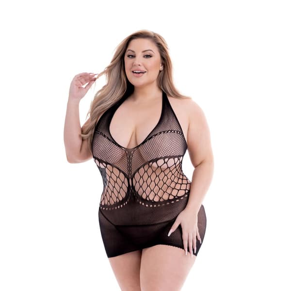 Klänning Baci Lingerie Svart (Queen size)