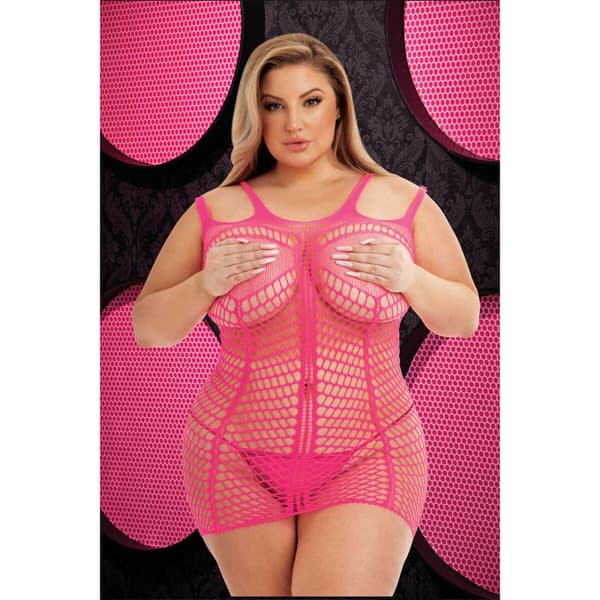 Klänning Lapdance Rosa (Queen size)