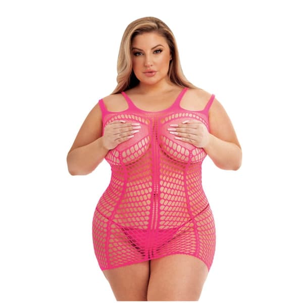 Klänning Lapdance Rosa (Queen size)