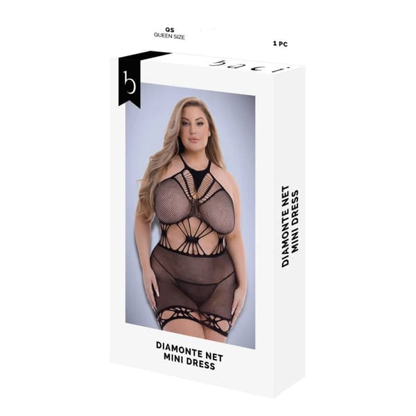 Klänning Baci Lingerie Svart (Queen size)