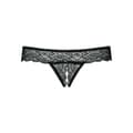 Miniatyrbillede 5 af 6: Miamor G-streng med blonde Obsessive Miamor Sort S/M