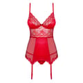 Miniatyrbilde 1 av 7: Lovica Trikot Corset Obsessive OB3360 Rød S/M
