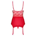 Pikkukuva 2 / 6: Lovica Trikoo Corset Obsessive OB3360 Punainen L/XL