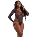 Miniatyrbild 1 av 5: Trikåer Fantasy Lingerie Svart Queen size