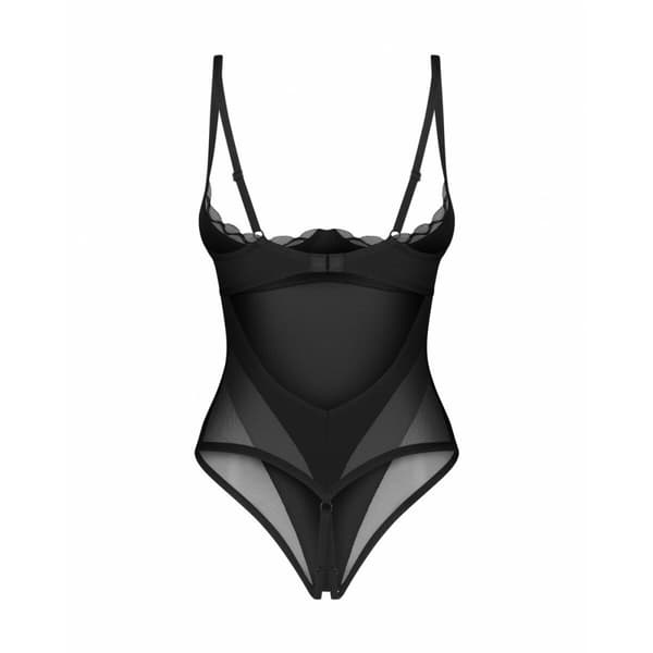 Body Corset Obsessive S/M Sort