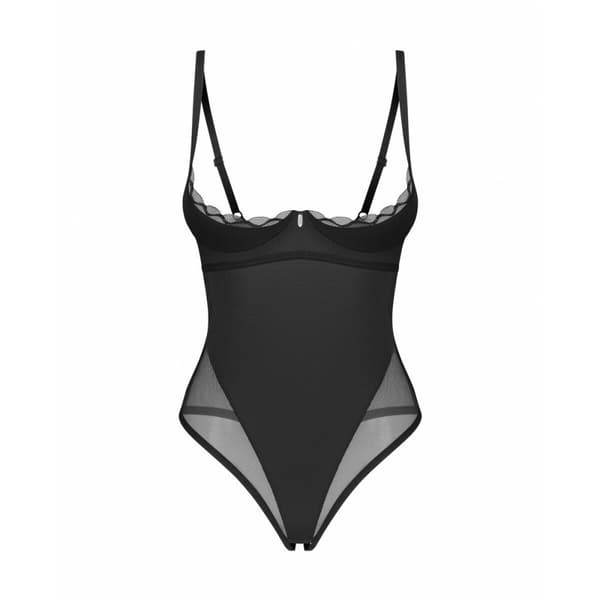 Body Corset Obsessive S/M Sort
