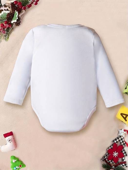 "Jag är den bästa saken som kommit av 2025" Brevtryck Långärmad Bodysuit för Nyfödda