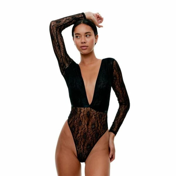 Body Black Limba Long Sleeve Sade Sort - M