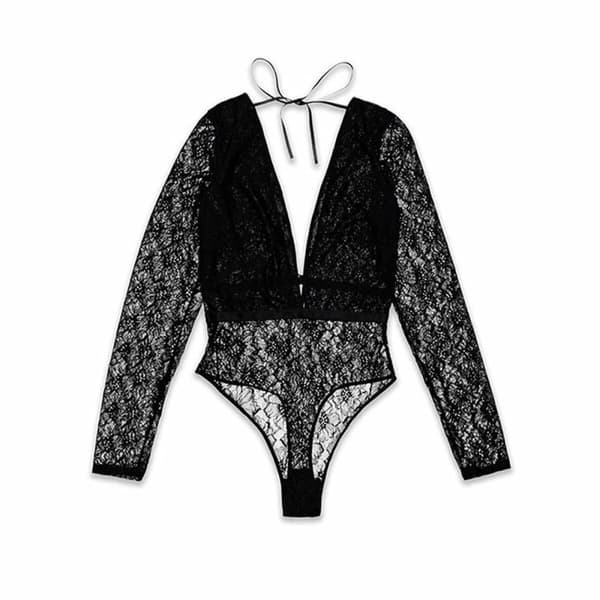 Trikoo Black Limba Long Sleeve Sade Musta - M