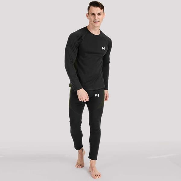Kontaktuppgifter - underkläder set Meetyoo Thermounterwasche Set Herren Termiska underkläder set för män