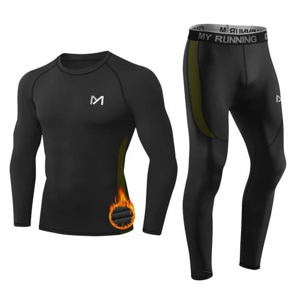 Kontaktuppgifter - underkläder set Meetyoo Thermounterwasche Set Herren Termiska underkläder set för män