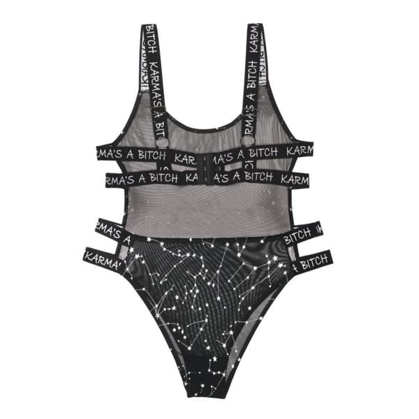 Trikåer Fantasy Lingerie Svart M/L