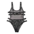 Miniatyrbild 3 av 8: Trikåer Fantasy Lingerie Svart M/L