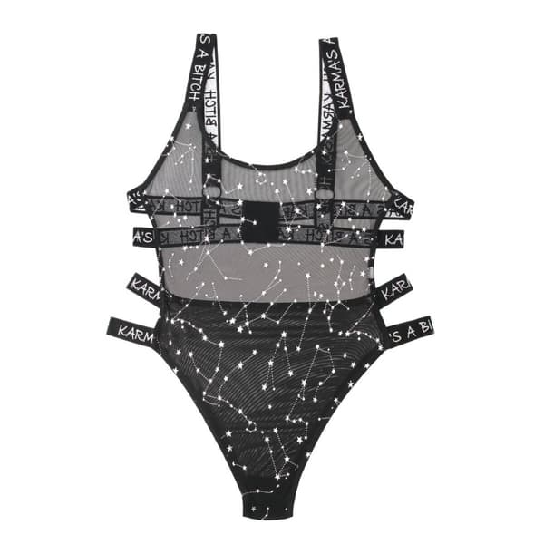 Trikåer Fantasy Lingerie Svart M/L